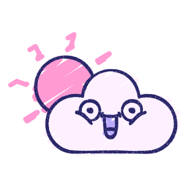 Mutlu Bulut Tebeşiri Parlak neon rengi çiziyor