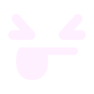 parlak neon renginde hayal kırıklığına uğramış yüz simgesi