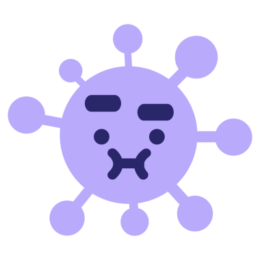 parlak neon renkli kaş virüsü