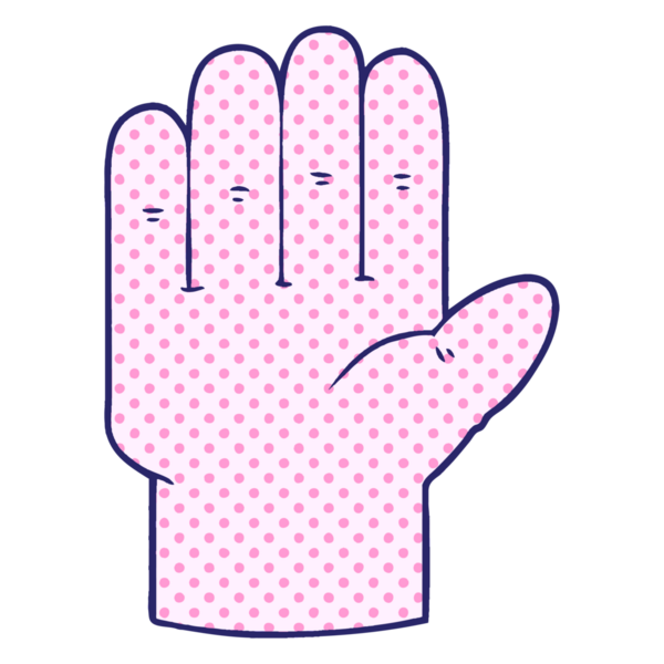 parlak neon renkli çizgi el