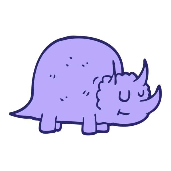 parlak neon renginde tarih öncesi dinozor karalaması