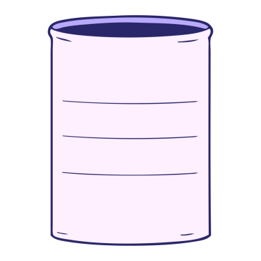 parlak neon renkli çizgi film yağ varili