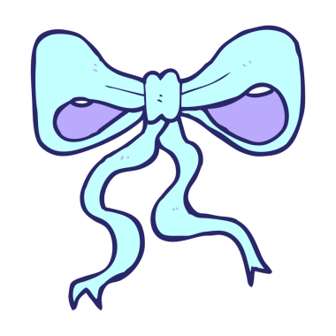 parlak neon renginde çizgi film yayları