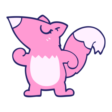 parlak neon renkli karalama sincabı