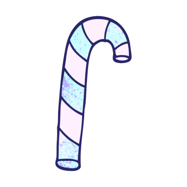 çizgi film karalamaları parlak neon renkli pembe bastonlar.