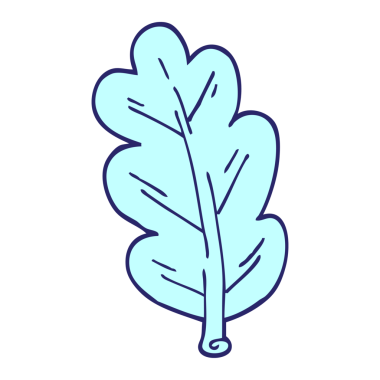 parlak neon renkli karalama yaprağı