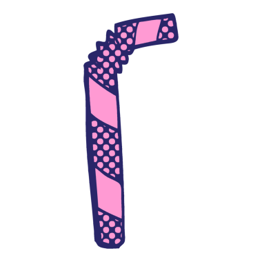 çizgi film çizgileri parlak neon renkli saman