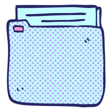 parlak neon renkli karalama dosyası