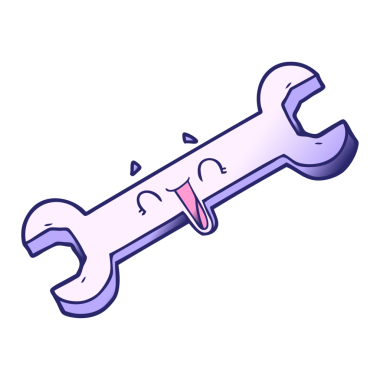 parlak neon renkli çizgi film gülen anahtarı