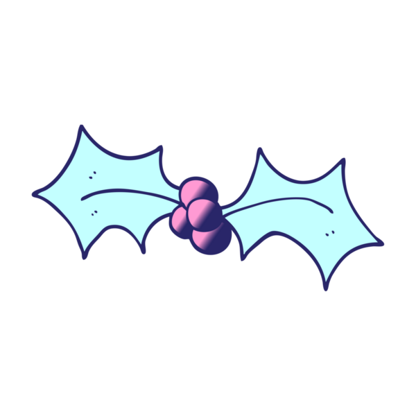 Çizgi film karala Noel 'i Kutlu parlak neon renginde