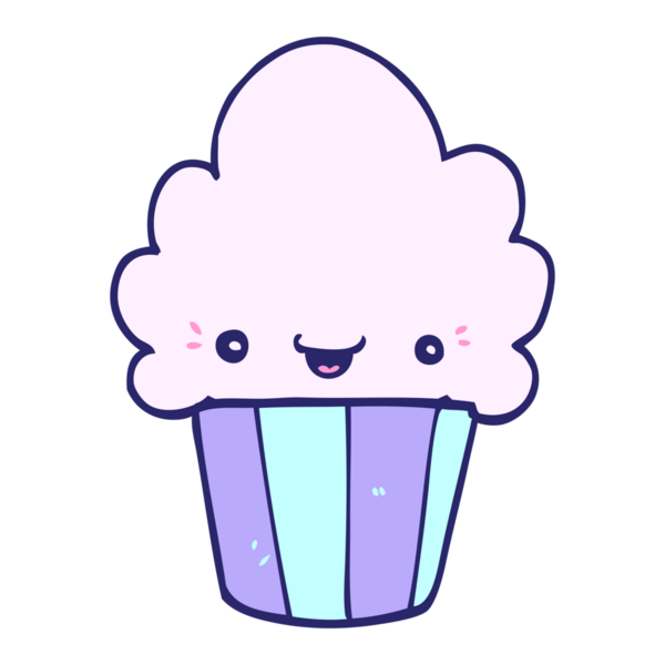 Yüzü parlak neon renkli çizgi film keki.