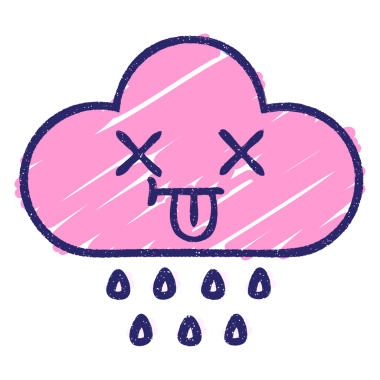 Bulut Tebeşiri Parlak neon rengi çiziyor