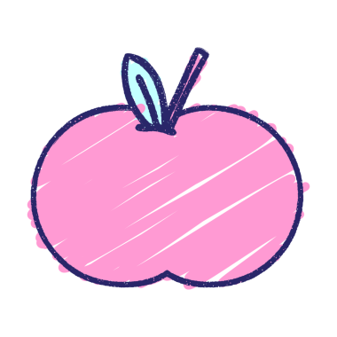 Elma Tebeşiri Parlak neon rengi çiziyor