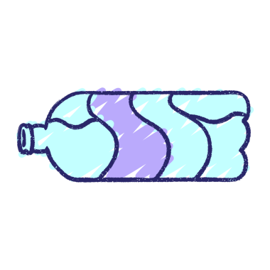 Soda Şişe Tebeşiri Parlak neon rengi çiziyor