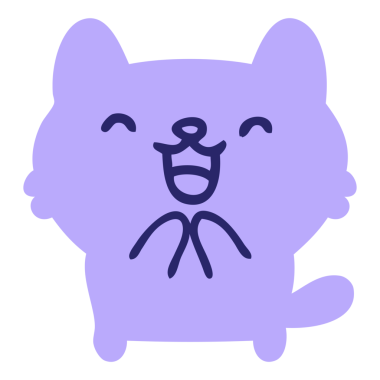 Parlak neon renkli yaramaz cadılar bayramı kedisi