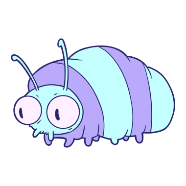 parlak neon renkli komik çizgi film hatası