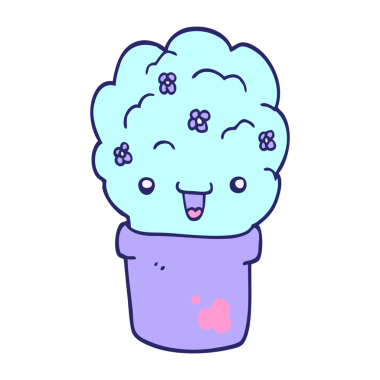 parlak neon renginde tencerede çizgi film çalısı