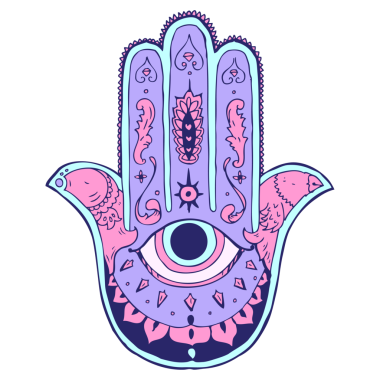 parlak neon renkli çizgi film hamza