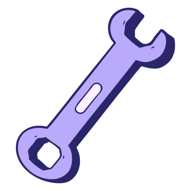 parlak neon renkli çizgi film anahtarı