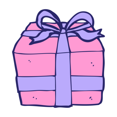 renkli parlak neonlu karikatür