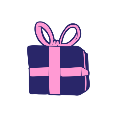 parlak neon rengi ile mevcut çizgi film