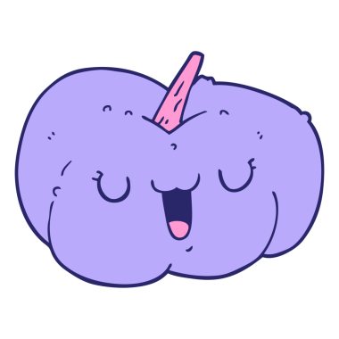 parlak neon renkli balkabağı