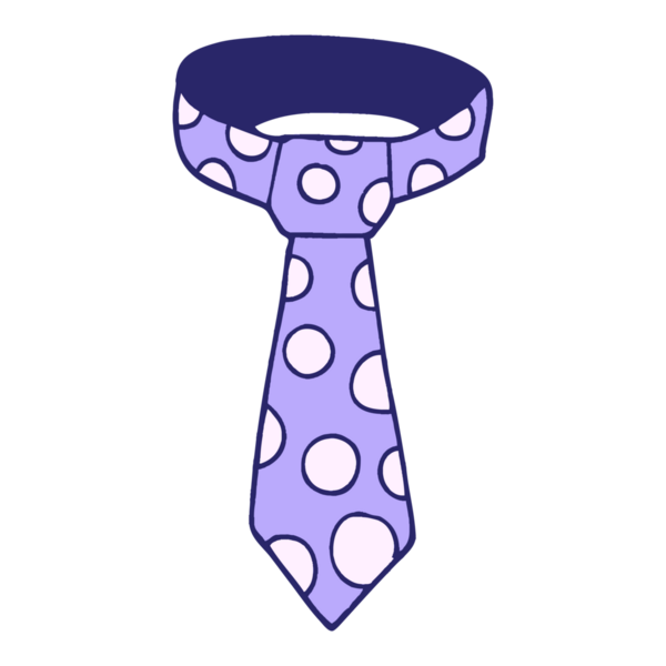 çizgi film karalama desenli parlak neon renkli kravat