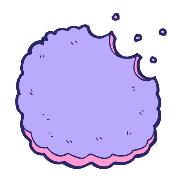 parlak neon renkli çizgi film bisküvisi