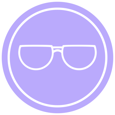 parlak neon rengi ile grafik vektör illüstrasyon dairesel sembolü