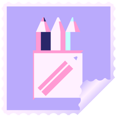 Parlak neon renkli renkli renkli renkli renkli renkli renkli renkli renkli renkli renkli kare çıkartma paketi