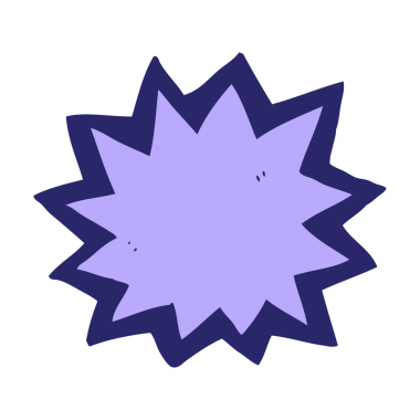 parlak neon renkli çizgi film patlaması