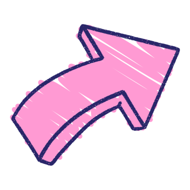 parlak neon renginde yön oku