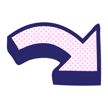 parlak neon rengi bir okun çizgi roman tarzı karikatürü