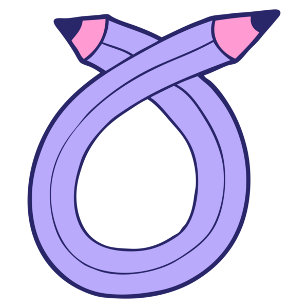 parlak neon renkli çizgi film kalemleri