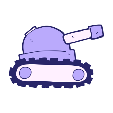 çizgi film tankı renkli parlak neon