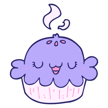 Parlak neon renkli şirin çizgi film turtası