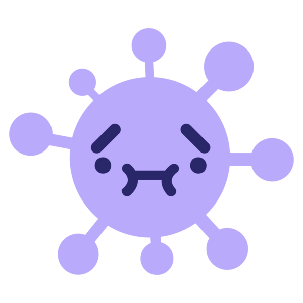 parlak neon renkli utangaç sinir virüsü