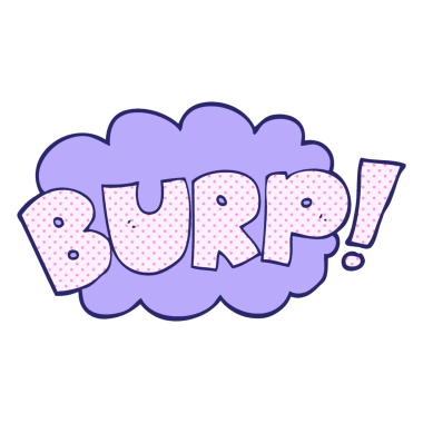 Parlak neon rengi çizilmiş çizgi film geğirme metni