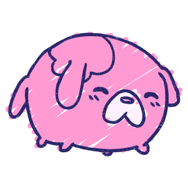 Küçük Köpek Tebeşiri Parlak neon rengi çiziyor