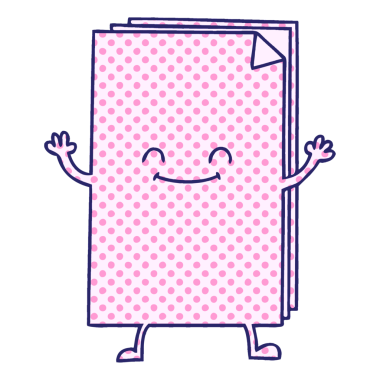 çizgi roman tarzı tuhaf çizgi film mutlu kağıt yığını parlak neon renkli