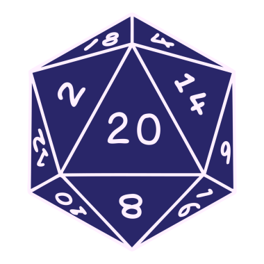 Retro Dövme Biçimi Doğal 20 D20 Zarları Parlak neon rengi