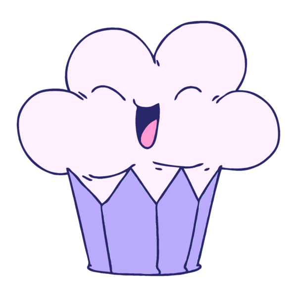 çizgi roman tarzı tuhaf çizgi film parlak neon renkli mutlu pasta