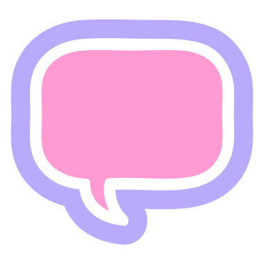 parlak neon rengi konuşma balonu simgesi simgesi