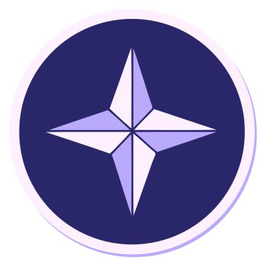 dövme yıldızı tasarımı parlak neon rengi