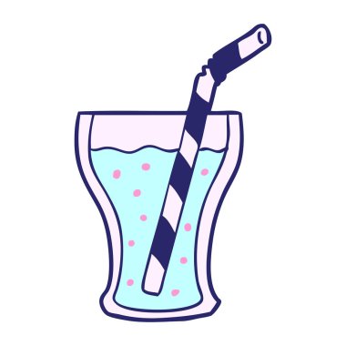 parlak neon renkli karton kola bardağı