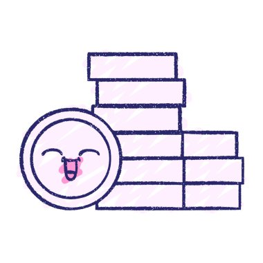 Para Tebeşiri Parlak neon rengi çiziyor