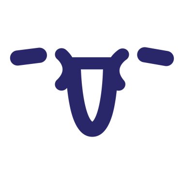 parlak neon renkli çok mutlu yüz simgesi