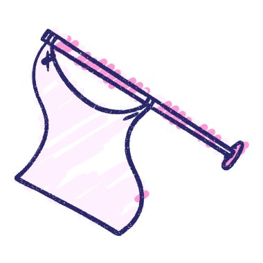 Beyaz Bayrak Tebeşiri Parlak neon rengi çiziyor