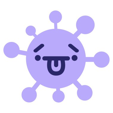 parlak neon renginde karışık kayıp virüs