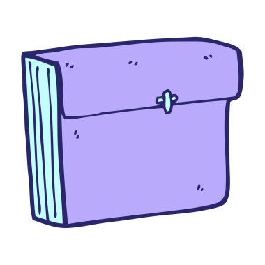 parlak neon renkli çizgi film iş dosyaları